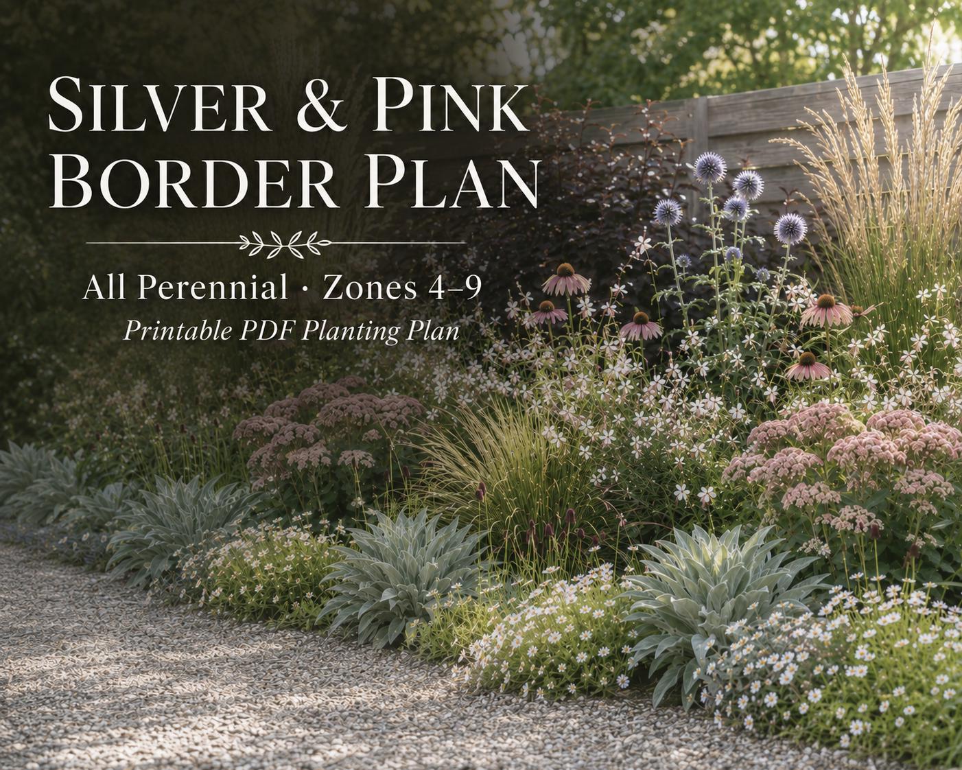 Silver & Pink