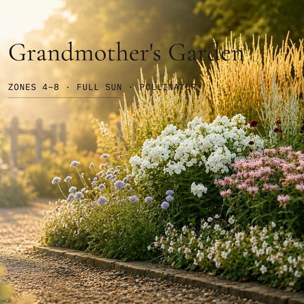 Cover of the plan: Grandmother’s Garden